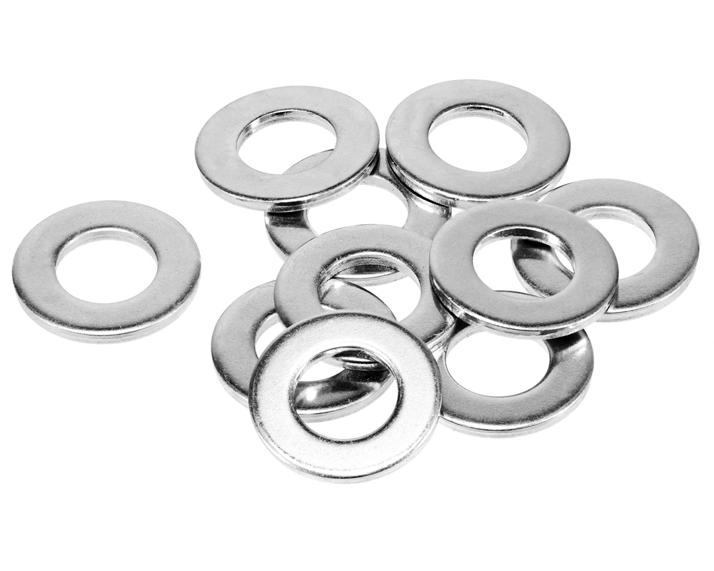 DIN 125 ISO 887 ANSI B 18.22.1 Metrik M16 M16 Flat Washers Stainless Steel Automotive Fastener